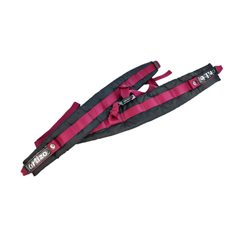 Correa Para Acordeon Cuerpo Negro Con Riata Vinotinto