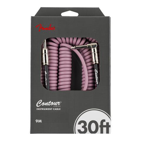 Cable Fender Series  Contour Espiral 9 Metros  Burgundy