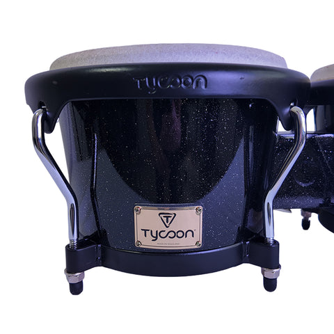 Bongos Tycoon Artist Series Metalic Negro Tb-80 B Mb