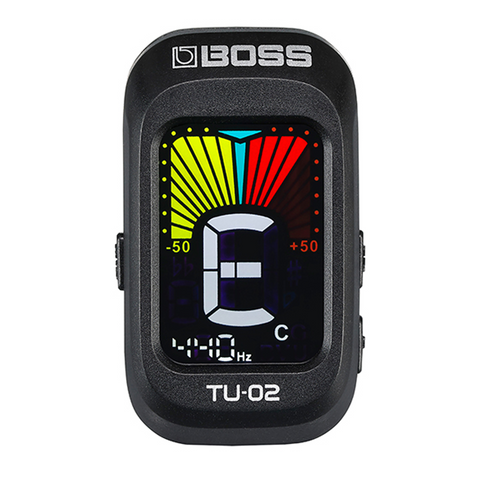CLAMP TUNER FOR ELECTRIC GUITAR BOSS TUNER TU-02