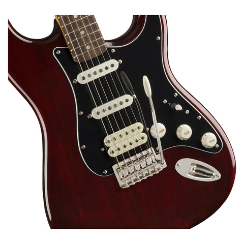 Guitarra Electrica Squier Stratocaster Classic Vide 70s Nogal