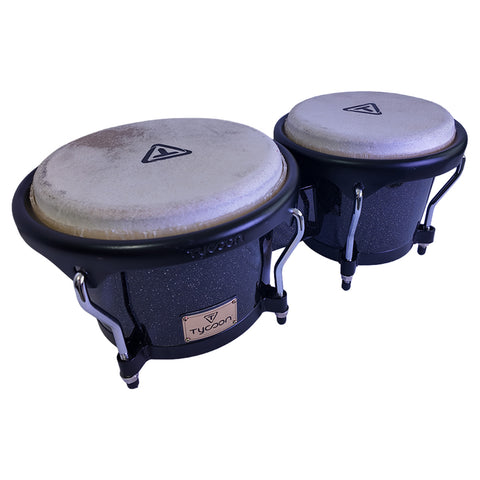 Bongos Tycoon Artist Series Metalic Negro Tb-80 B Mb