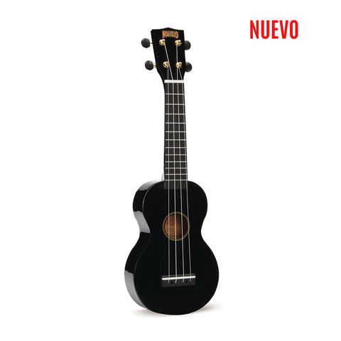 Ukulele Soprano Mahalo Negro - Pack De Iniciacion Y Estuche Mr1bkk