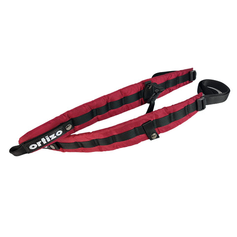 Correa Para Acordeon Cuerpo Vinotinto Con Riata Negra