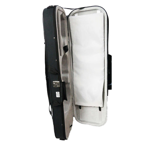 VERONA 4/4 RECTANGULAR VIOLIN CASE.