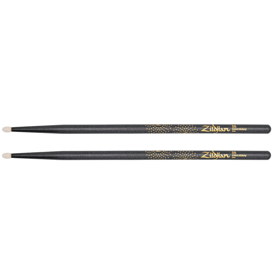 BAQUETAS ZILDJIAN Z CUSTOM LE - 5A BLACK CHROMA NYLON Z5ACBN-ZC