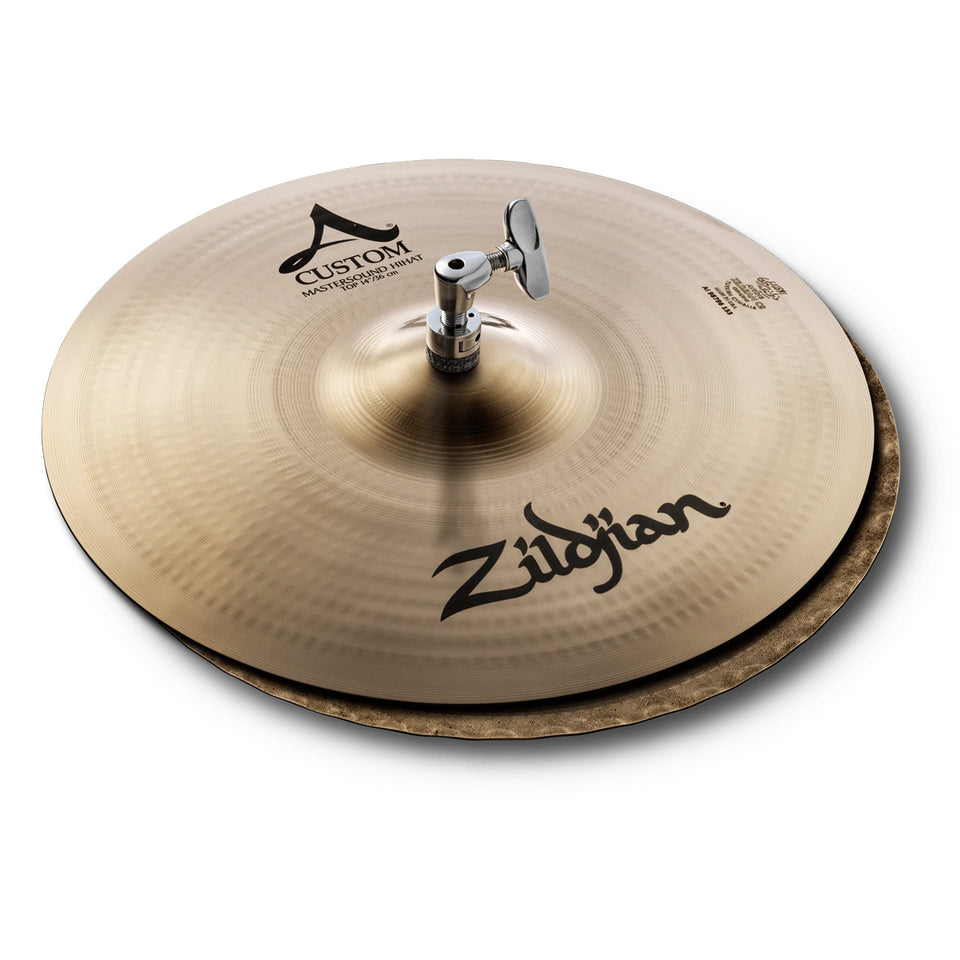 (A) PLATILLOS ZILDJIAN 14 A CUSTOM MASTERSOUND HI HATS