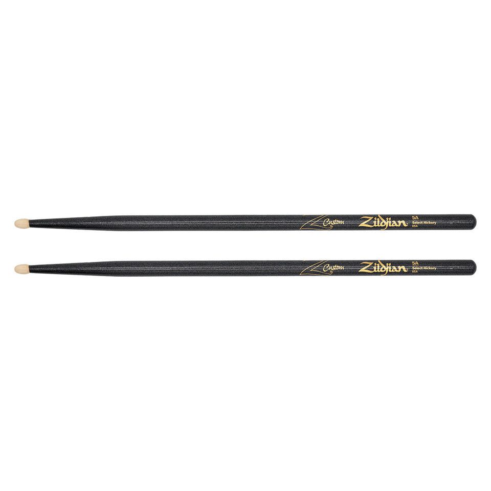 BAQUETAS ZILDJIAN Z CUSTOM LE - 5A BLACK CHROMA Z5ACB-ZC Z5ACB-ZC