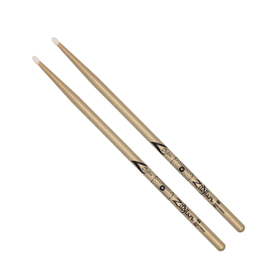 BAQUETAS ZILDJIAN Z CUSTOM LE - 5A GOLD CHROMA NYLON Z5ACGN-ZC