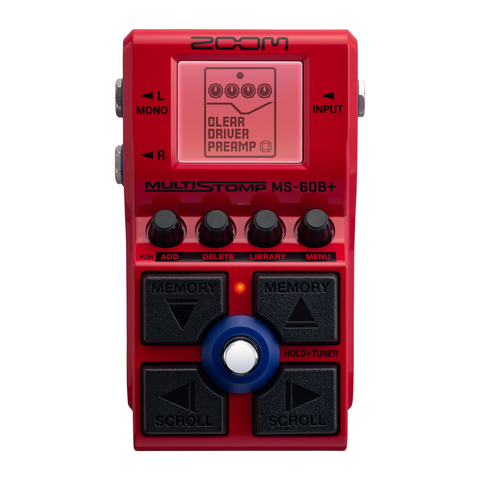 Pedal Para Bajo Zoom Ms-60b+