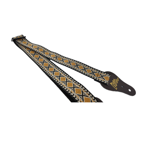 Correa para Guitarra Bordada Gold