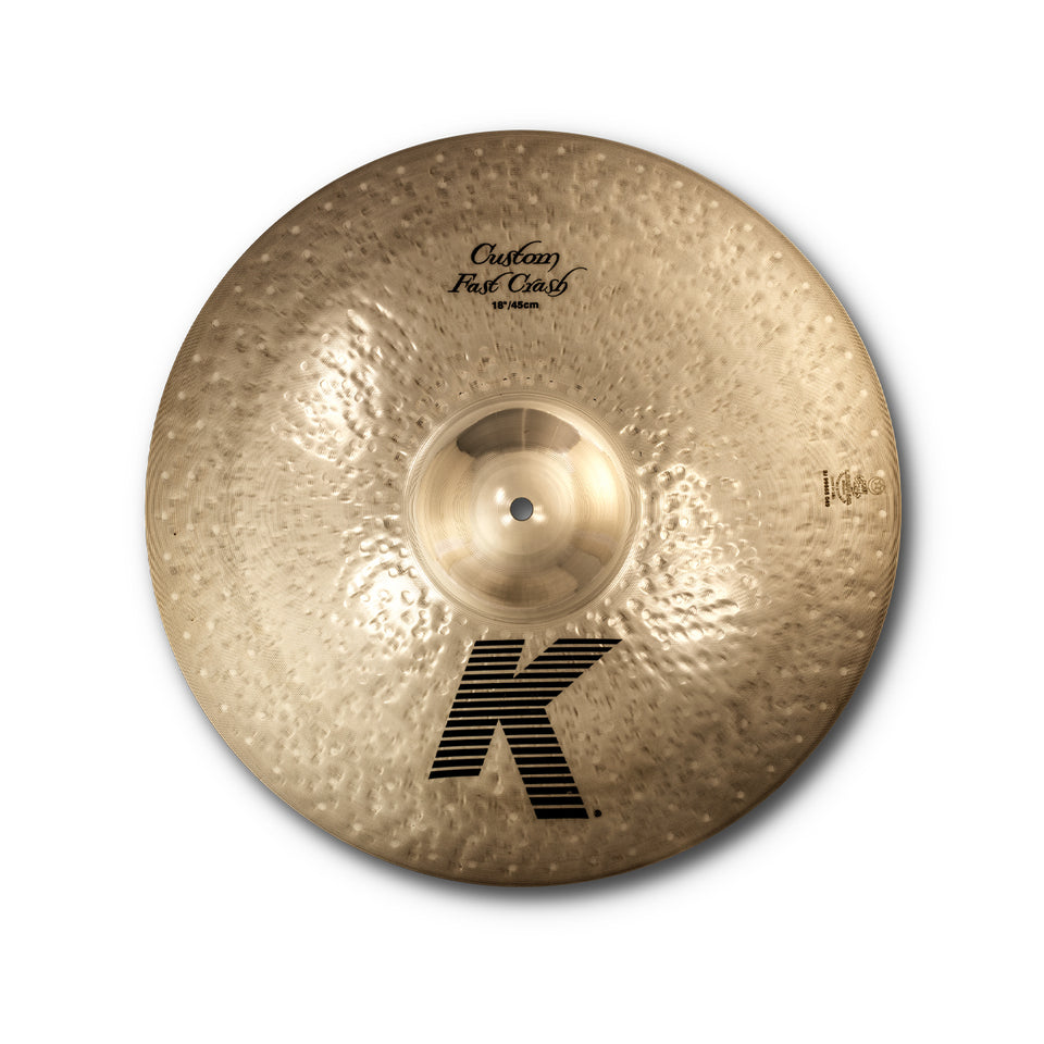 (A) PLATILLO 18 K CUSTOM FAST CRASH ZILDJIAN