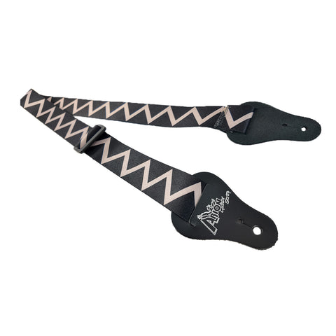 Correa Para Guitarra Multicolor Zigzag