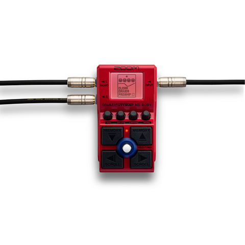 Pedal Para Bajo Zoom Ms-60b+