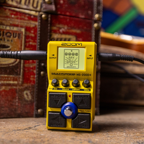 Pedal De Distorsiones Digitales Zoom Ms-200d+