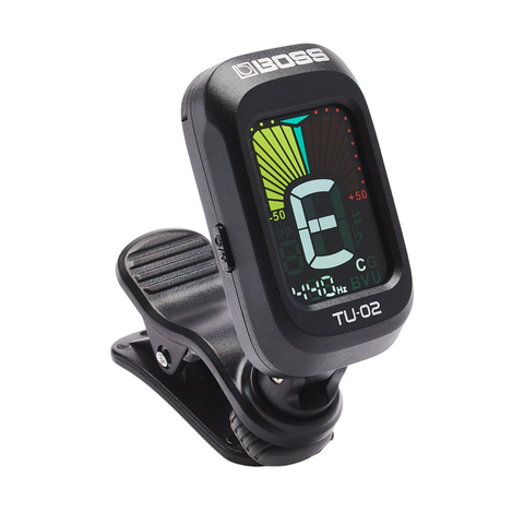 CLAMP TUNER FOR ELECTRIC GUITAR BOSS TUNER TU-02