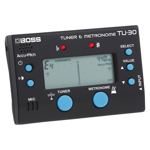 Afinador Y Metronomo Boss Tu-30