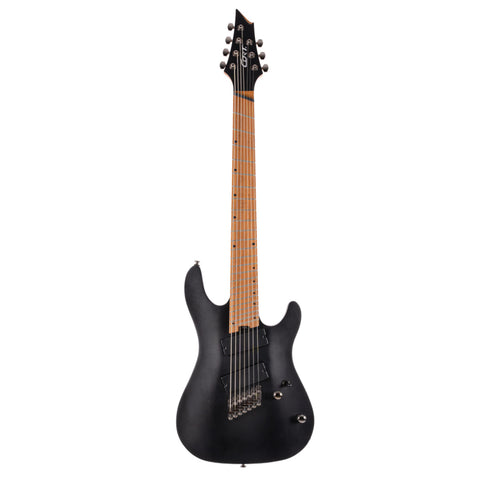 GUITARRA ELECTRICA CORT KX307 MULTI SCALE NEGRA