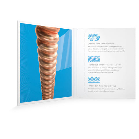 Set De Cuerdas Para Guitarra Acústica de 12 Cuerdas D'addario Calibre 10-47