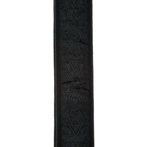 Correa Para Guitarra Y Bajo D’Addario 50B01 Negro Satinado Nylon 2