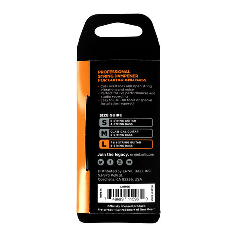 ERNIE BALL P09614 ELECTRIC BASS STRAP