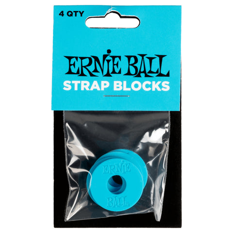 Bloqueador De Correa En Goma Color Azul Ernie Ball P05619