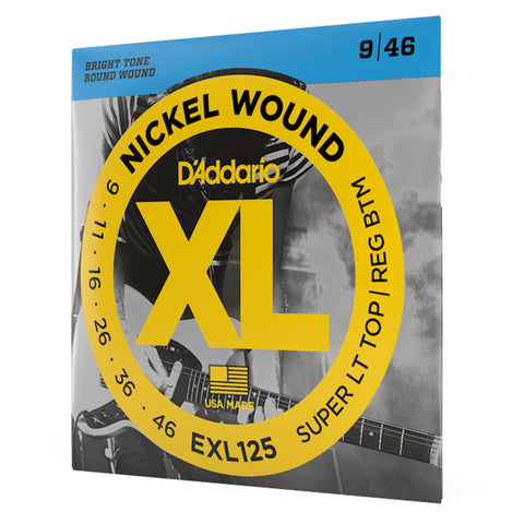 DADDARIO ELECTRIC GUITAR STRING SET CALIBER 9/46 S.LIGHT