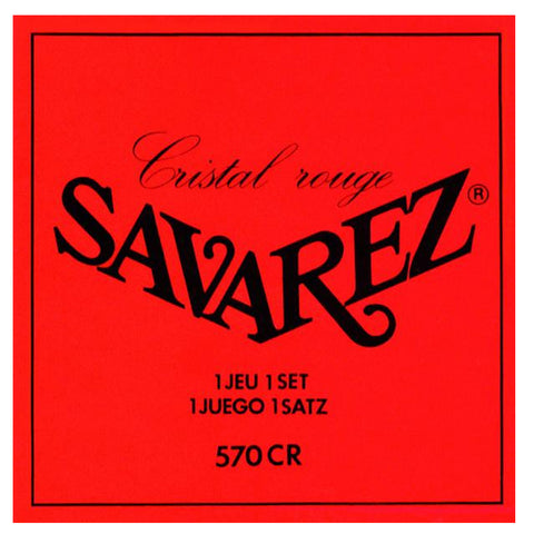 Set De Cuerdas Para Guitarra Clasica Savarez Tension Fuerte 570cr