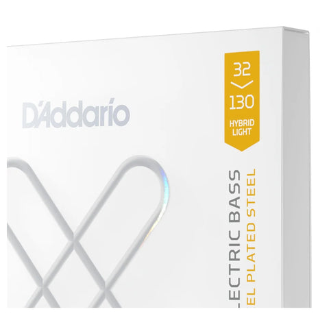 Set De 6 Cuerdas Para Bajo Hibrida Multiescala Daddario Xs (32-130) Xsb32130ms