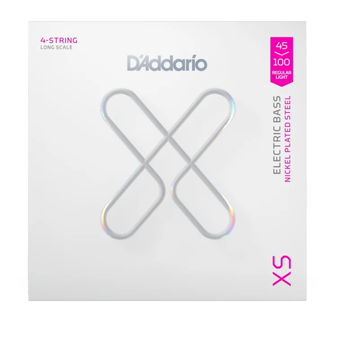Set De 4 Cuerdas Para Bajo Regula Daddario Xs (45-100) Xsb45100