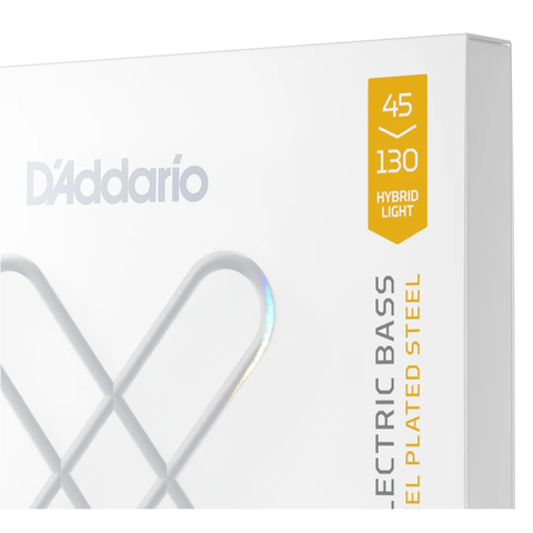 Set De 5 Cuerdas Para Bajo Multi Escala Daddario Xs Nps (45-130) Xsb45130ms