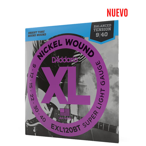 Set De Cuerdas Para Guitarra Electrica Daddario Exl120bt(6)