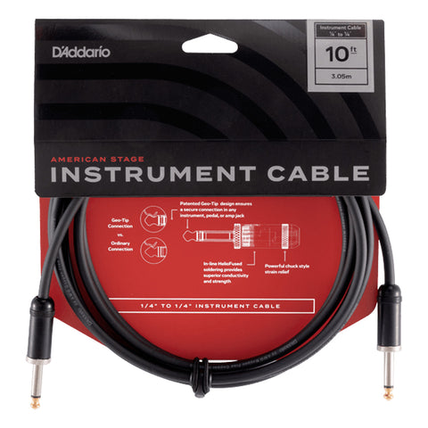 Cable American Stage Planet Waves De 3 Metros Pw-Amsg-10