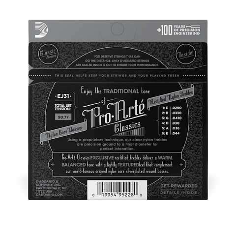 D'ADDARIO PROARTE EJ31 HIGH TENSION CLASSICAL GUITAR STRING SET