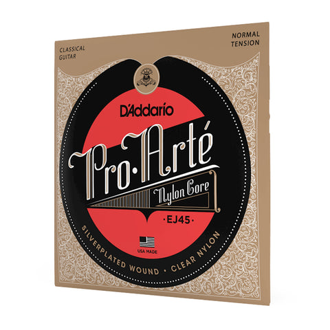 D'ADDARIO PROARTE EJ45 CLASSICAL GUITAR STRING SET NORMAL TENSION