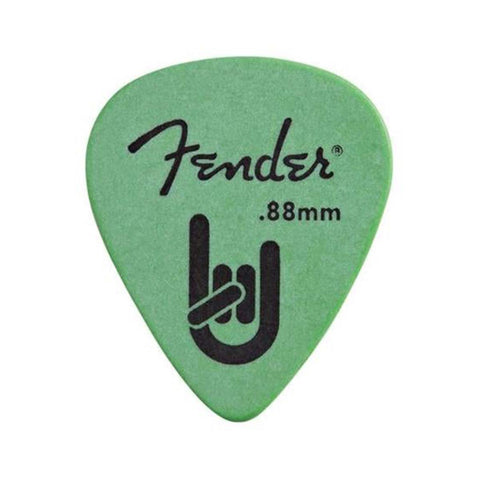 FENDER PICKS CALIBER .88 72 UND GREEN