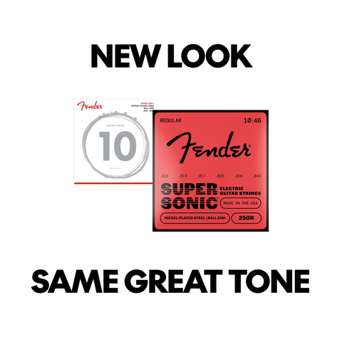 Set De Cuerdas Para Guitarra Electrica Fender Calibre 10/46