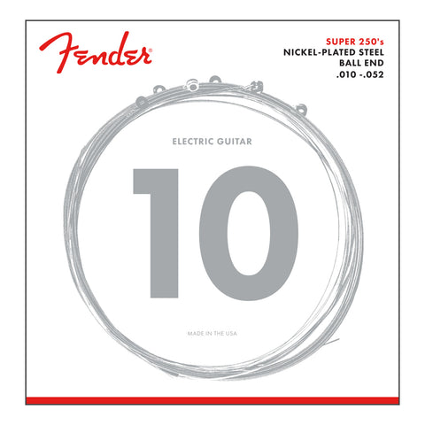 FENDER ELECTRIC GUITAR STRING SET CALIBER 10/52