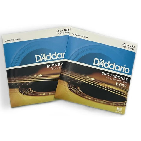 Set De Cuerdas Para Guitarra Acustica Daddario Ez910
