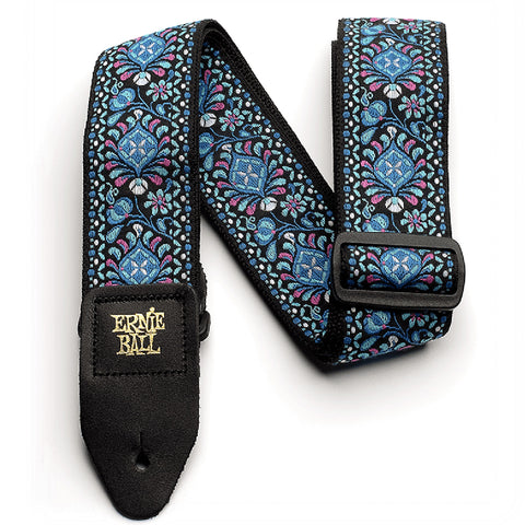 Correa Para Guitarra Ernie Ball Indigo Orchid Jacquard