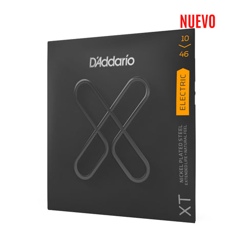 Set De Cuerdas Para Guitarra Electrica D'addario Calibre 10/46 Xte01046
