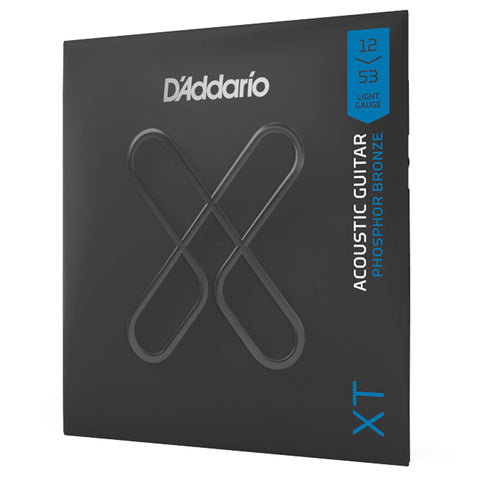 D'ADDARIO STRING SET FOR ACOUSTIC GUITAR XTAPB1253 12-53