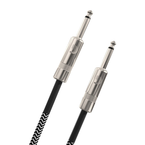 D'ADDARIO INSTRUMENT CABLE 3 METERS PW-BG-15BG BRAIDED