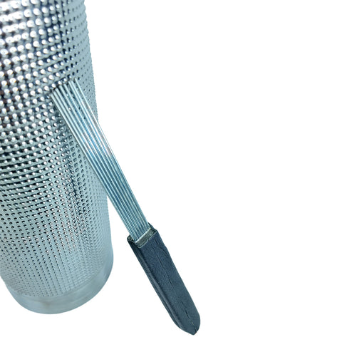 STAINLESS STEEL GUIRO #10 WITH FORK
