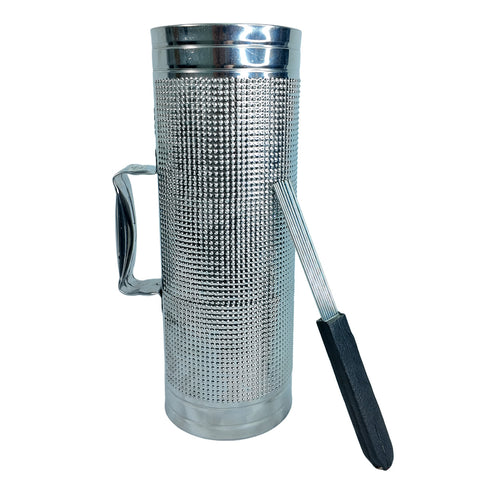 STAINLESS STEEL GUIRO #10 WITH FORK