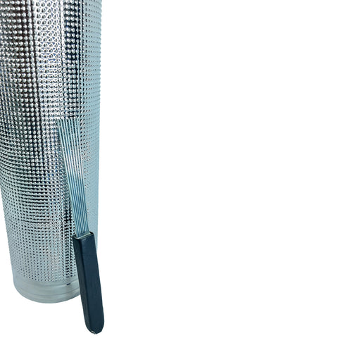 STAINLESS STEEL GUIRO #15 WITH FORK