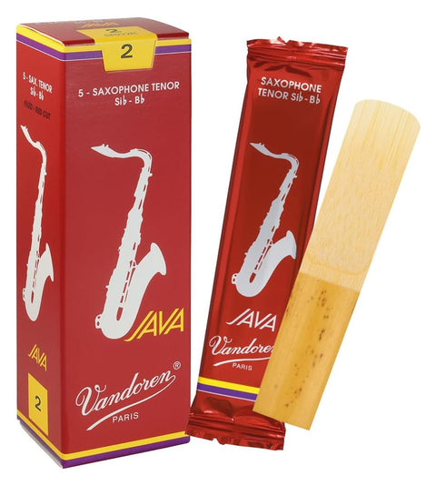 Caña Para Saxofón Tenor Java “Filed – Red Cut” Vandoren Sr272r