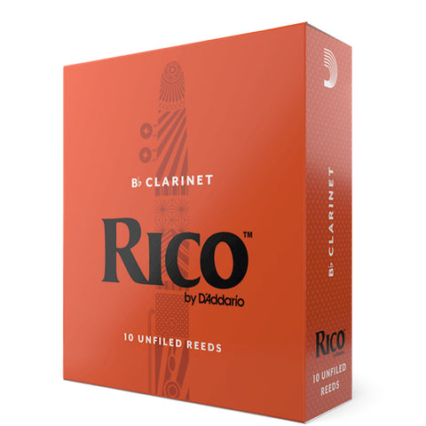 Caña Para Clarinete Bb Rico #3.0 Und