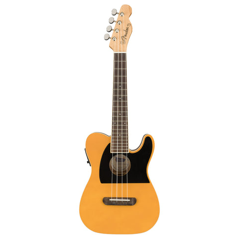 Ukulele Electroacustico Fender Concert Telecaster Fullertone Natural