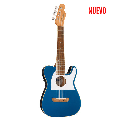 Ukulele Electroacustico Fender Telecaster Blue Lake